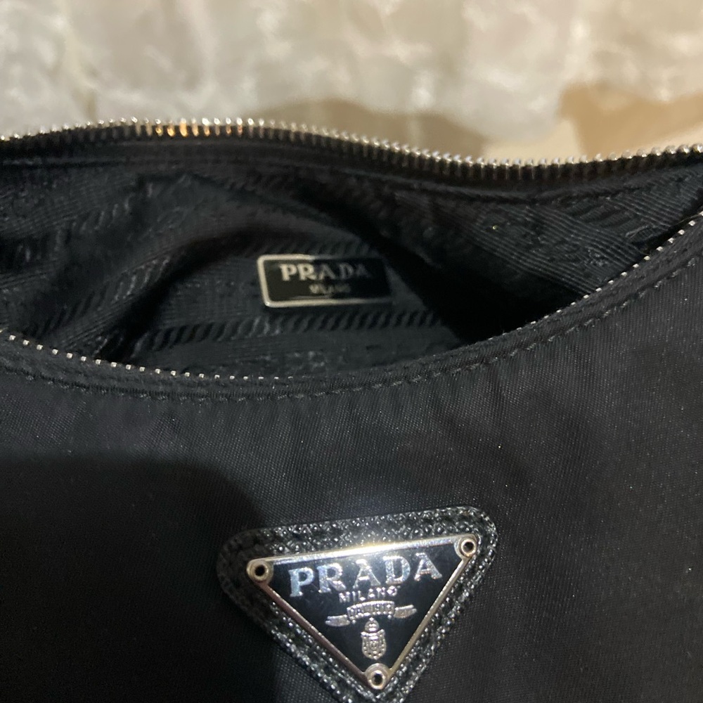 Prada Re-Edition 2005 Re-Nylon bag black - Picture 10 of 16